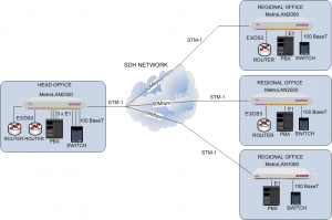 Multi-site Multi-service Delivery using the MetroLAN2000
